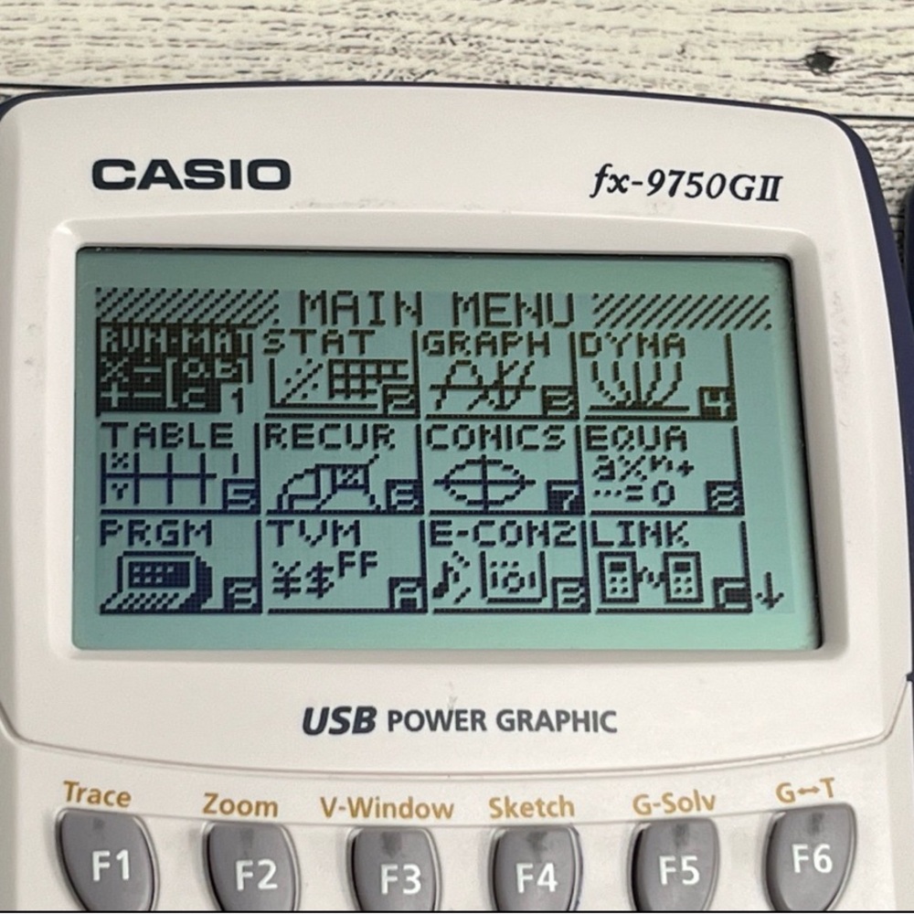 Casio FX-9750GII Graphing Calculator - Picture 6 of 8